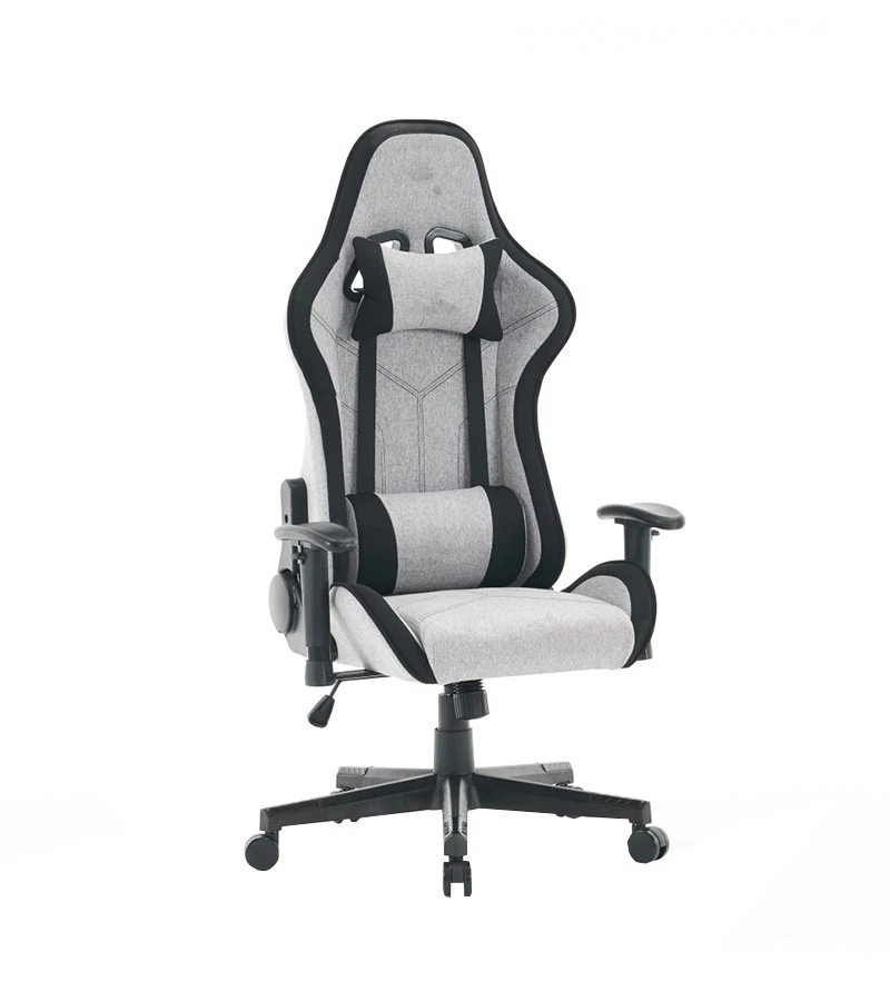 White Gaming Chair With Footrest White Gaming Chair With Footrest